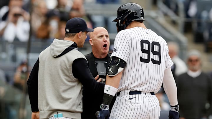 Aaron Judge fue expulsado por primera vez en su carrera en MLB