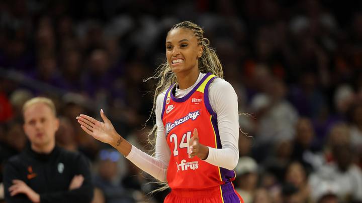 Aug 16, 2026; Phoenix, Arizona, USA; Phoenix Mercury forward DeWanna Bonner (24) against the Portland Fire at Mortgage Matchup Center. Mandatory Credit: Mark J. Rebilas-Imagn Images Aug 16, 2026; Phoenix, Arizona, USA; Phoenix Mercury forward DeWanna Bonner (24) against the Portland Fire at Mortgage Matchup Center. Mandatory Credit: Mark J. Rebilas-Imagn Images