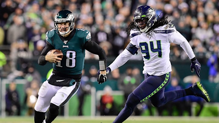 Ziggy Ansah of the Seattle Seahawks