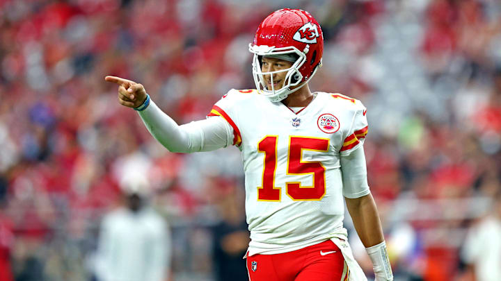 Kansas City Chiefs quarterback Patrick Mahomes.