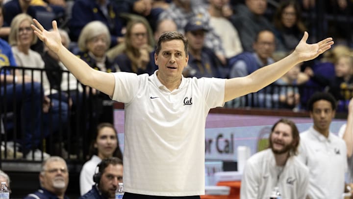 Cal head coach Mark Madsen