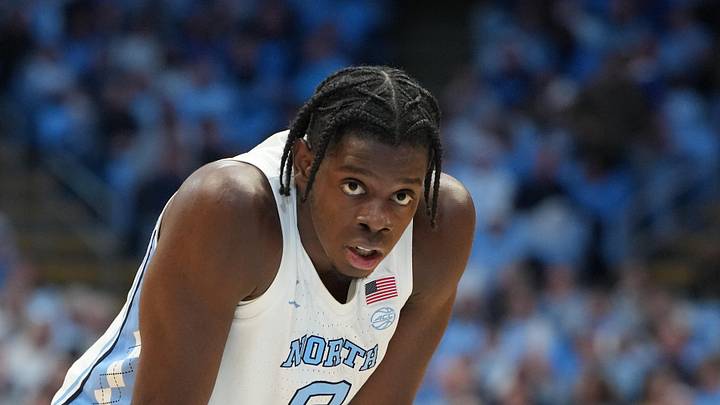 Feb 2, 2026; Chapel Hill, North Carolina, USA; North Carolina Tar Heels forward Caleb Wilson (8) on the free throw line in the second half at Dean E. Smith Center. Mandatory Credit: Bob Donnan-Imagn Images Feb 2, 2026; Chapel Hill, North Carolina, USA; North Carolina Tar Heels forward Caleb Wilson (8) on the free throw line in the second half at Dean E. Smith Center. Mandatory Credit: Bob Donnan-Imagn Images