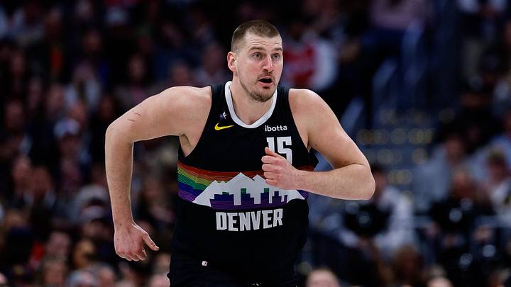Jan 30, 2026; Denver, Colorado, USA; Denver Nuggets center Nikola Jokic (15) in the second quarter against the Los Angeles Clippers at Ball Arena. Mandatory Credit: Isaiah J. Downing-Imagn Images Jan 30, 2026; Denver, Colorado, USA; Denver Nuggets center Nikola Jokic (15) in the second quarter against the Los Angeles Clippers at Ball Arena. Mandatory Credit: Isaiah J. Downing-Imagn Images
