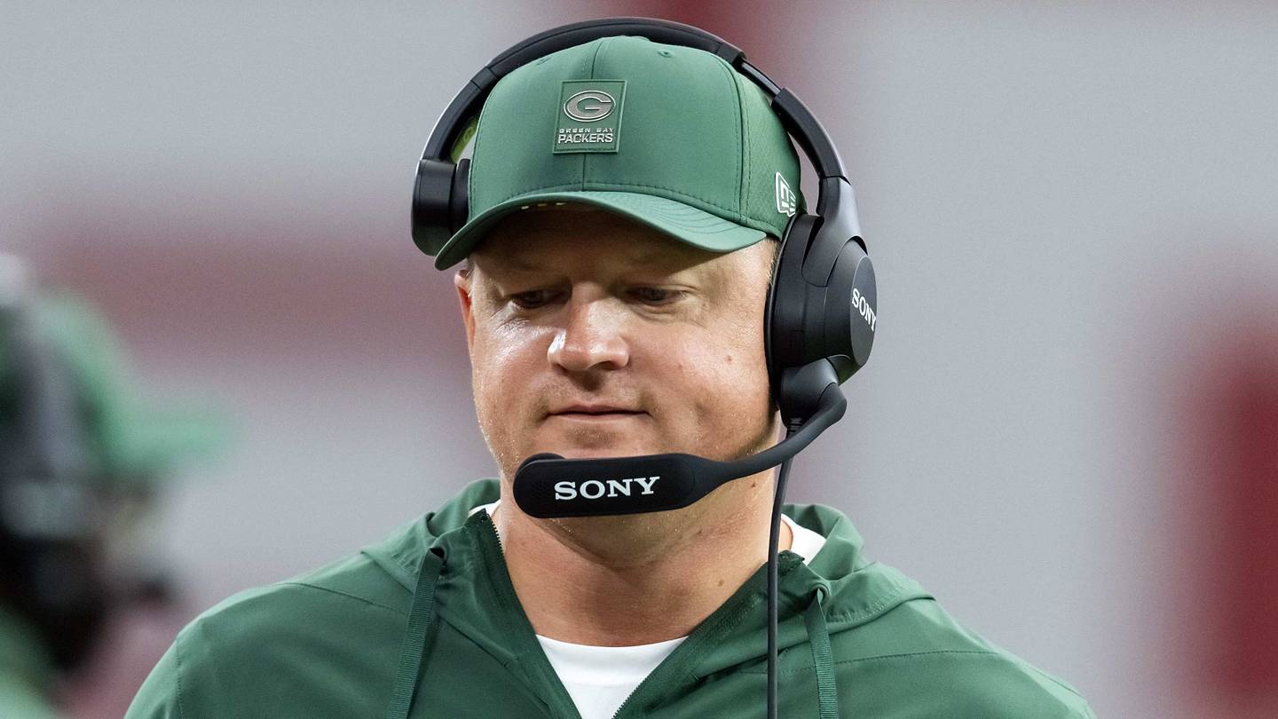 Luke George Coaching Rack Packers' newly promoted coach all but guarantees Bears stay on top of ...