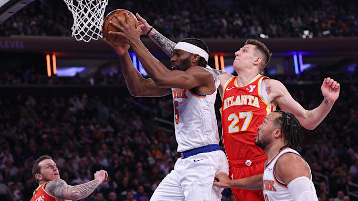 New York Knicks forward/center Precious Achiuwa 