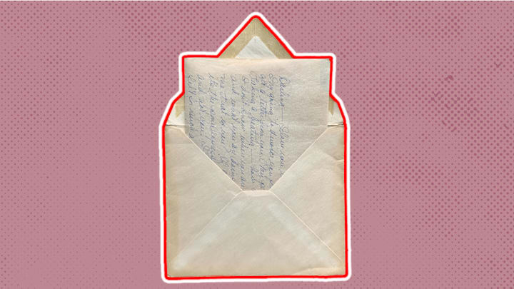 Your grandpa's love letters were secretly saucy!