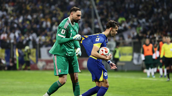 Gianluigi Donnarumma konnte Italiens WM-GAU nicht verhindern