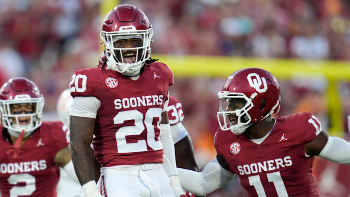 Oklahoma linebacker Lewis Carter 