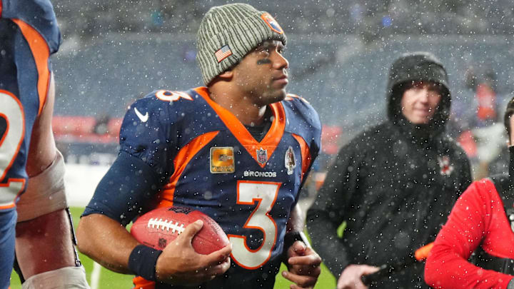 Denver Broncos quarterback Russell Wilson.