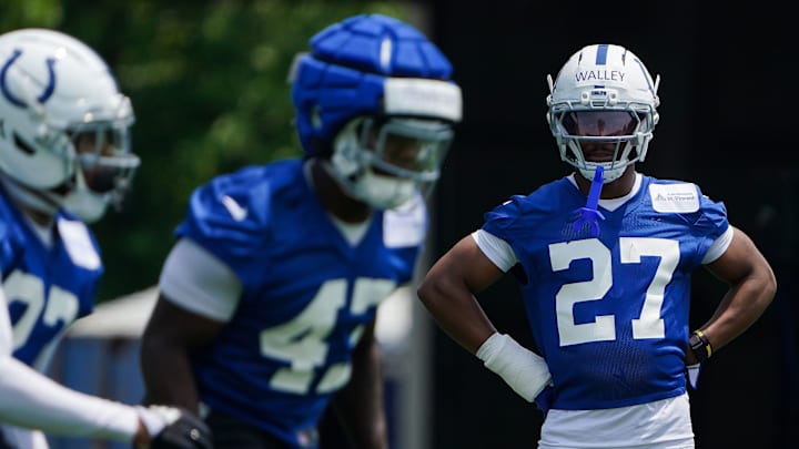 Indianapolis Colts cornerback Justin Walley