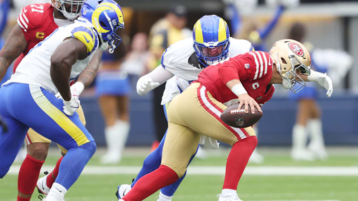 San Francisco 49ers v Los Angeles Rams Brock Purdy, Michael Hoecht