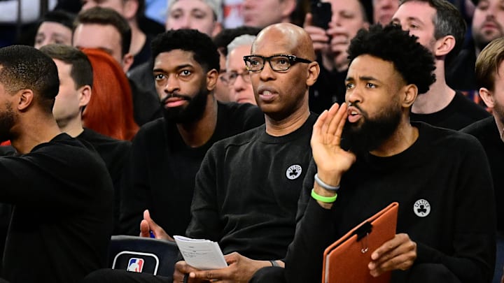 Celtics assistant coach Sam Cassell