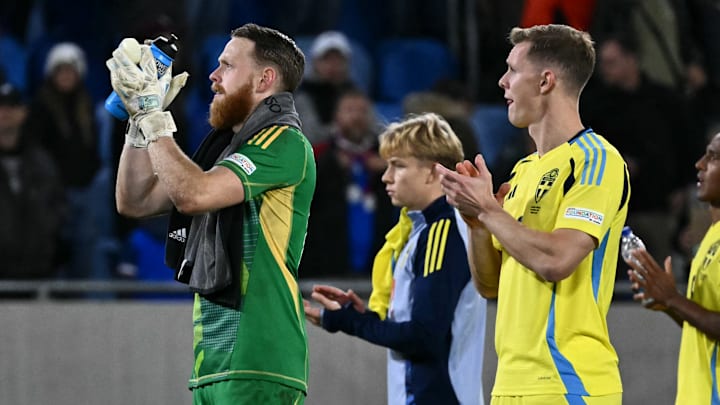 Stoke City Goalkeeper Viktor Johansson Stars as Sweden's Starter in UEFA Nations League