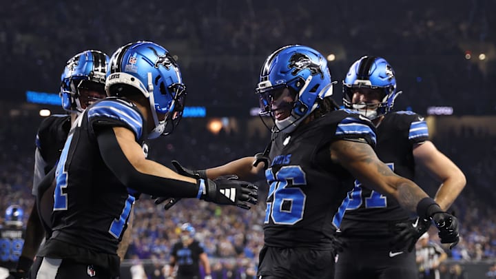 Amon-Ra St. Brown, Jahmyr Gibbs, Detroit Lions