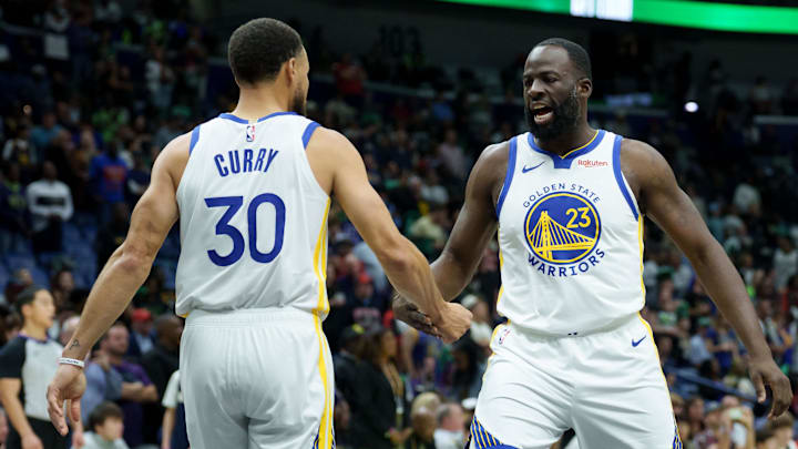 Stephen Curry and Draymond Green Stephen Curry and Draymond Green