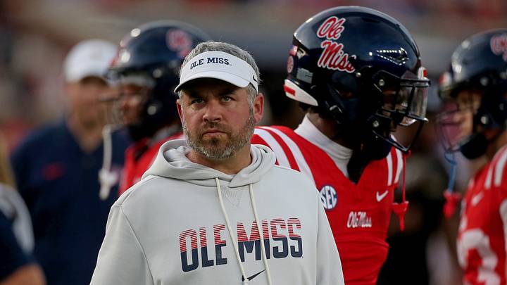 Pete Golding took over Ole Miss for the postseason last year after Lane Kiffin's departure to LSU. Pete Golding took over Ole Miss for the postseason last year after Lane Kiffin's departure to LSU.