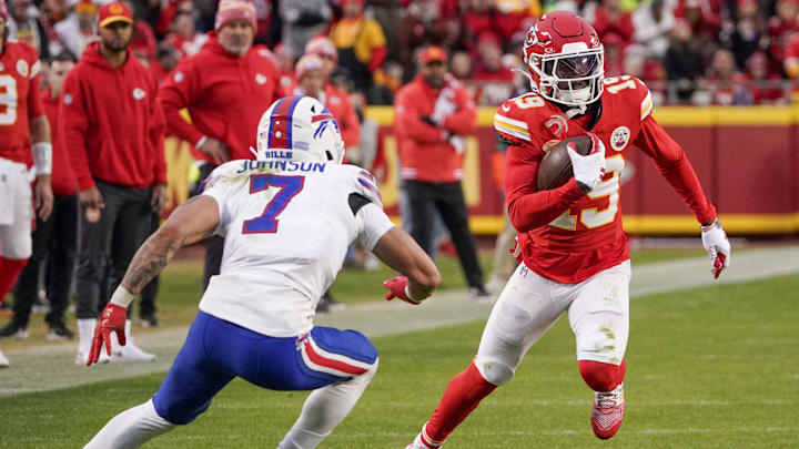Kadarius Toney clarified his NSFW rant at Chiefs media availability