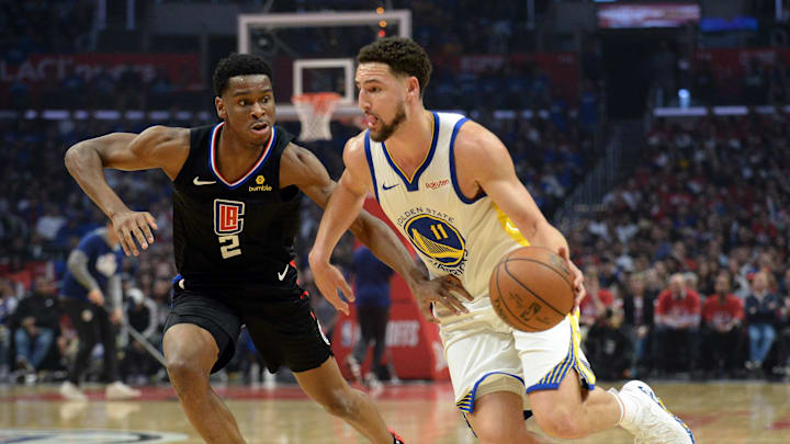 Shai Gilgeous-Alexander and Klay Thompson Shai Gilgeous-Alexander and Klay Thompson