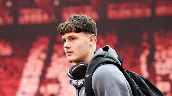 Will Lankshear ahead of the game against Nottingham Forest last month