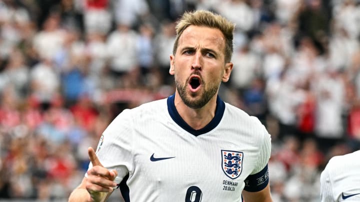 Harry Kane, buteur contre le Danemark