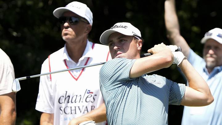 Justin Thomas - Charles Schwab Challenge - Jim Cowsert-Imagn Images