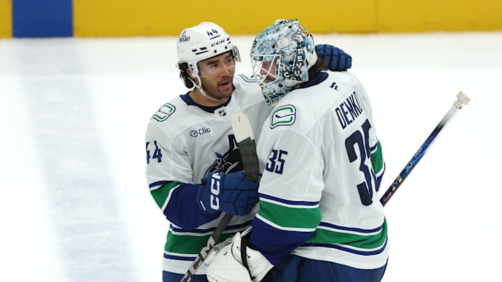 Vancouver Canucks v Dallas Stars