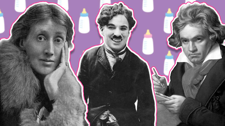 Virginia Woolf, Charlie Chaplin, and Ludwig van Beethoven could be considered nepo babies.