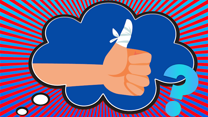 That’s a sore thumb, all right.
