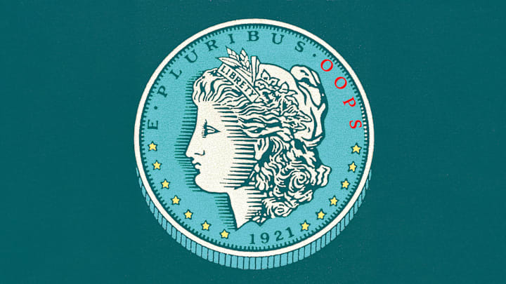 Spot the spelling error on this coin.