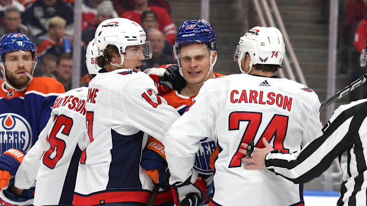 Dylan Strome, John Carlson, Washington Capitals