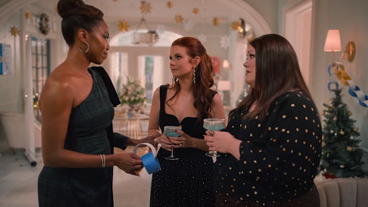 JoAnna Garcia Swisher, Brooke Elliott, and Heather Headley in Sweet Magnolias season 4