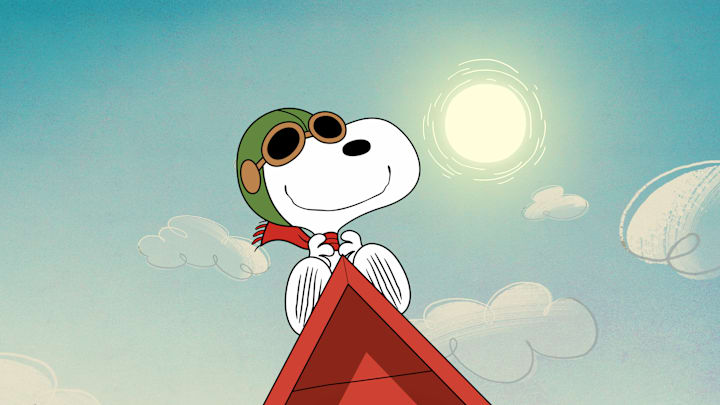 Snoopy in Season 3 of “The Snoopy Show,” now streaming on Apple TV+.
