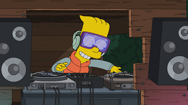 THE SIMPSONS: Bart dips his toe into the world of celebrity DJ-ing, and Homer finally pushes Flanders too far in the “Flandshees of Innersimpson” episode of THE SIMPSONS airing Sunday, March 30 (8:00-8:30 PM ET/PT) on FOX. THE SIMPSONS © 2025 by 20th Television.