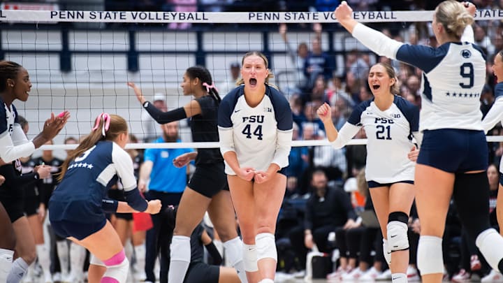 Penn State's Maggie Mendelson (44)