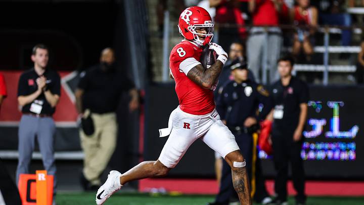 Rutgers wide receiver KJ Duff turned heads with a 196-yard, three-touchdown performance against UMass, raising his 2027 NFL Draft stock.