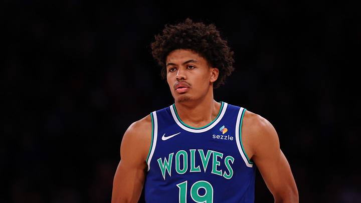 Minnesota Timberwolves center Joan Beringer Mandatory Credit: Vincent Carchietta-Imagn Images