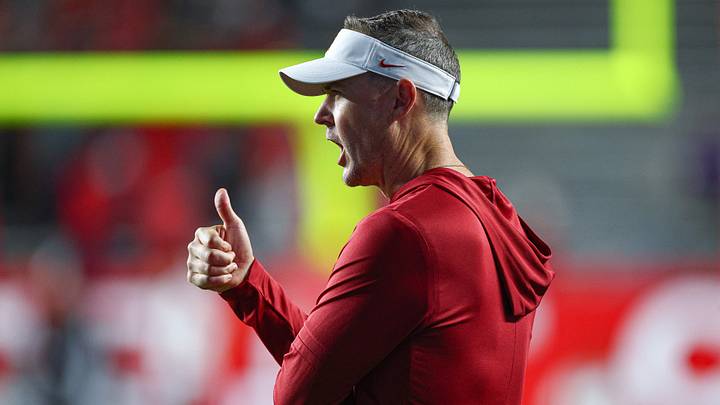 USC Trojans head coach Lincoln Riley