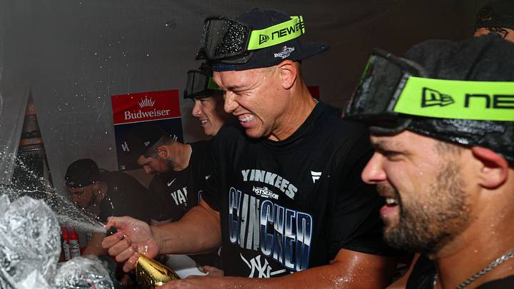 New York Yankees outfielder Aaron Judge didn't play in the wild-card round, but could he be in the equation for the ALDS? New York Yankees outfielder Aaron Judge didn't play in the wild-card round, but could he be in the equation for the ALDS?