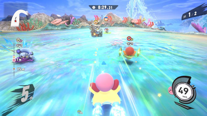 Kirby Air Riders promo