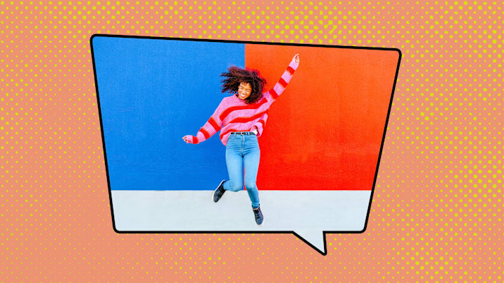 These words will make you jump for joy, no matter what happy situation you're in.