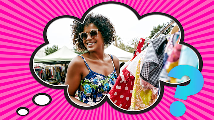 When you're shopping at a flea market, have you ever stopped to wonder how it came by that name?