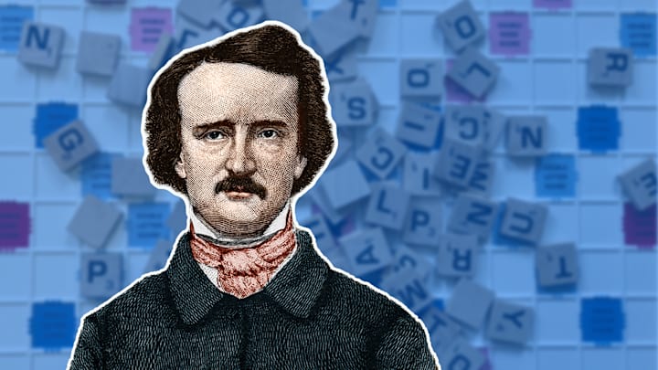 The inventor of Scrabble was inspired by 'The Raven' author.