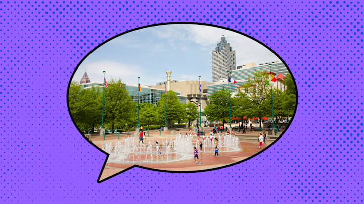 Centennial Park in Atlanta, Georgia.