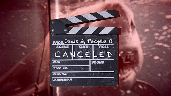 ‘Jaws 3, People 0’ was canceled in favor of a more traditional sequel.