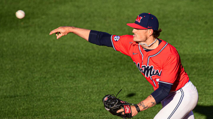 Ole Miss Rebels RHP Riley Maddox