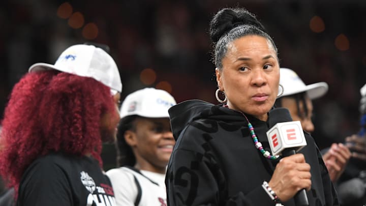 South Carolina basketball coach Dawn Staley