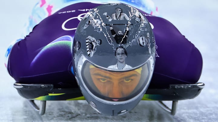 Heraskevych was disqualified for his helmet on Thursday