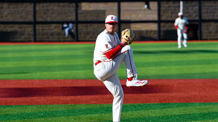 Louisville baseball pitcher