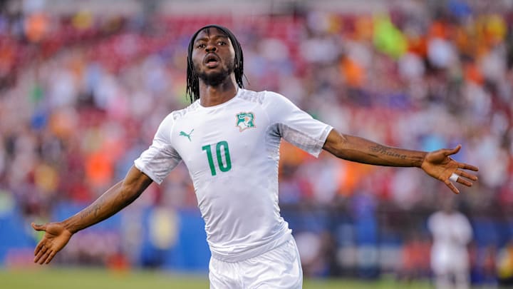Gervinho fue capitán de Costa de Marfil en los Juegos Olímpicos de 2008