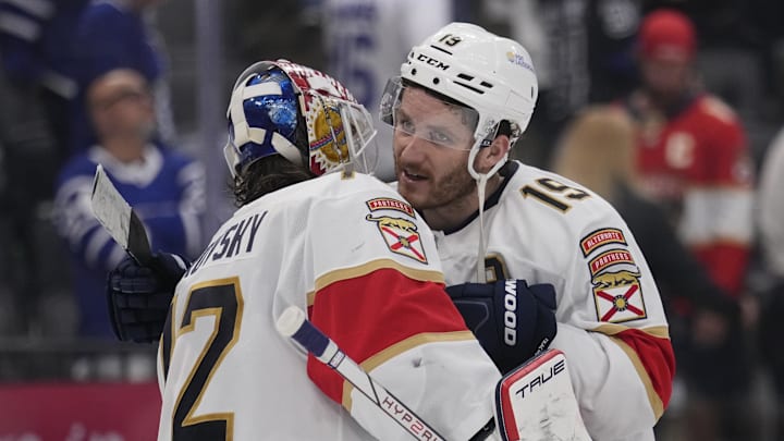 The Florida Panthers are favorited at -110 to win the Stanley Cup in back-to-back seasons after finishing off the Carolina Hurricanes in five games to advance back to the Final.